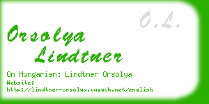 orsolya lindtner business card